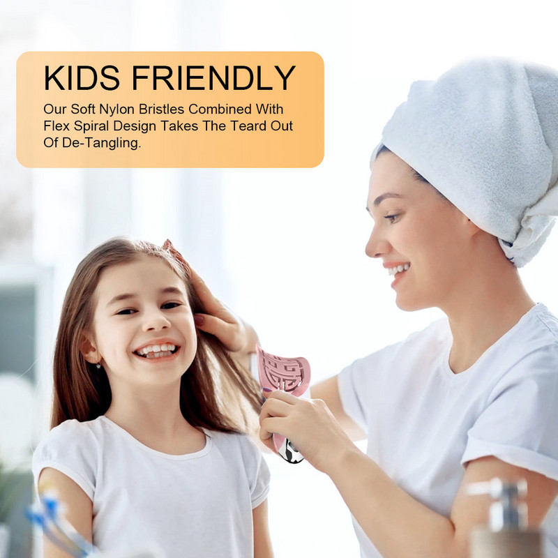 1 vnt. lenktos vėdinimo plaukų šukos masažinis plaukų šepetėlis, išvalantis plaukų šepetėlis, greitas džiovinimas, šlapias, sausas garbanotų plaukų formavimo įrankis