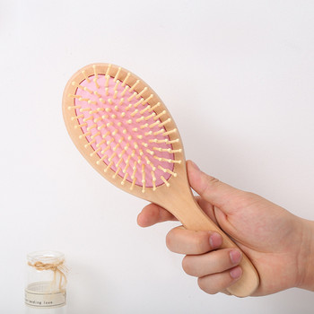Гребени Lotus Comb Creative Color Овална антистатична въздушна възглавница Разресване на косата Кожа Меридиан Масаж Въздушна възглавница Гребен Фризьорски инструмент