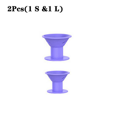 2/10 vnt Minkštos gumos silikono nešildomas plaukų suktukas Twist plaukų voleliai Sąvaržėlės nepažeidžia plaukų garbanos formavimo priemonės "pasidaryk pats" plaukų volelis