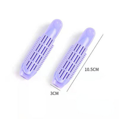 2 vnt. Plaukų šaknų pūkuotas plaukų segtukas kirpčiukai Besiūliai fiksuoti plaukų segtukai Galvos viršus Pūkuotas garbanojimo plaukų volelis Lazy Styling Barrel Susuktuvas