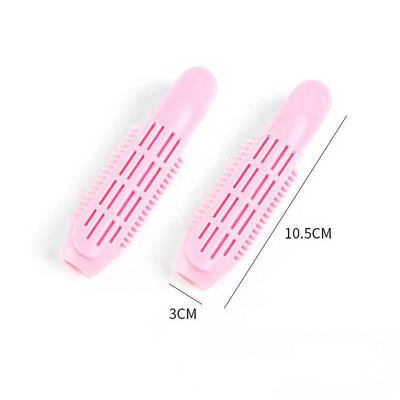 2 vnt. Plaukų šaknų pūkuotas plaukų segtukas kirpčiukai Besiūliai fiksuoti plaukų segtukai Galvos viršus Pūkuotas garbanojimo plaukų volelis Lazy Styling Barrel Susuktuvas