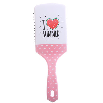 Plaukų šukos Animacinių filmų oro pagalvės šukos formavimo plaukų šepetys tiesios garbanos šlapi plaukai galvos oda masažo šukos plastikinės kirpyklos šukos