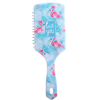 Plaukų šukos Animacinių filmų oro pagalvės šukos formavimo plaukų šepetys tiesios garbanos šlapi plaukai galvos oda masažo šukos plastikinės kirpyklos šukos