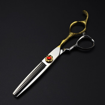 Професионална японска 440c 6\'\' висококачествена ножица Змийска ножица за подстригване фризьорска прическа фризьорска ножица фризьорска ножица