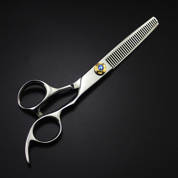 професионална япония 440c 6-инчови скъпоценни камъни набор от ножици за коса салон за подстригване бръснар makas подстригване фризьорски ножици фризьорски ножици