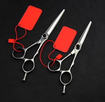 професионални висок клас 6 и 5,5 инча японски ножици от стомана 440c ножици за коса бръснарски ножици makas maquiagem фризьорски ножици