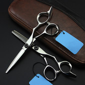 profesionalni japan 440 6 inča Big Circles cut škare za kosu set za rezanje brijač škare za stanjivanje frizerske škare