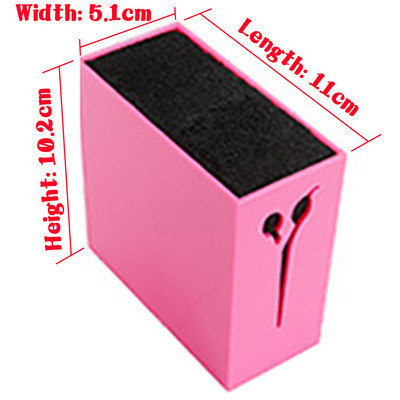 Fodrász olló Állvány tok Szalon Fodrász Hajkapcsok Tároló doboz Szervező Fésűtartó Fodrász Tároló Állvány Szerszám