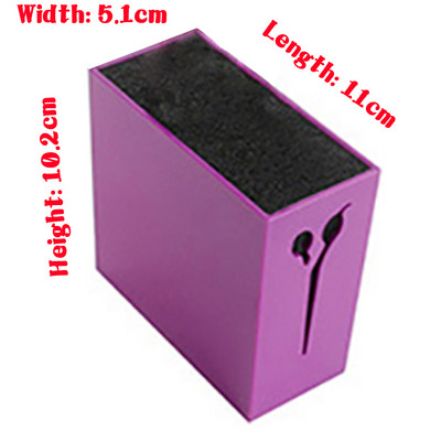 Fodrász olló Állvány tok Szalon Fodrász Hajkapcsok Tároló doboz Szervező Fésűtartó Fodrász Tároló Állvány Szerszám