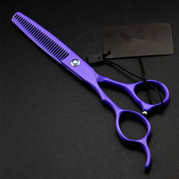 Професионална лява японска 440c 6 и 5,5 инча набор от ножици за подстригване на коса, фризьорски фризьорски ножици, фризьорски ножици