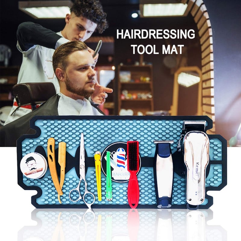 Neklizajuća podloga za frizerski alat Alat za brijačnicu Protuklizna podloga Frizerski aparati za šišanje Škare Podloga za prikaz