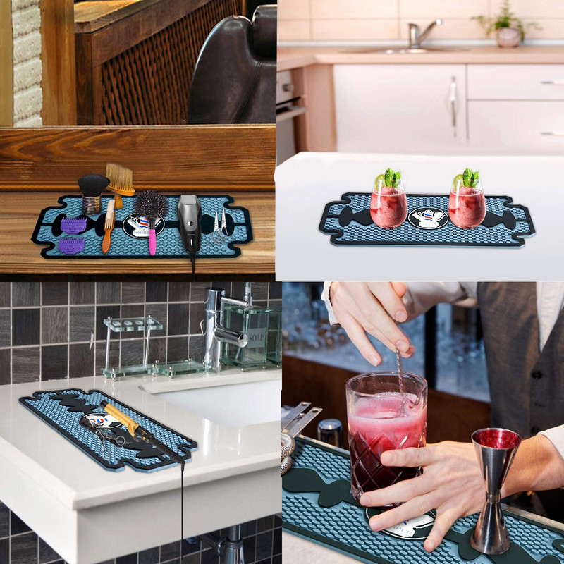 Neklizajuća podloga za frizerski alat Alat za brijačnicu Protuklizna podloga Frizerski aparati za šišanje Škare Podloga za prikaz