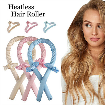 Αξεσουάρ για μοντελοποίηση με μπούκλες Heatband Rod Heatband Lazy για μπούκλες Κάντε τα μαλλιά απαλά λαμπερά No Heat Spiral Soft Sleeping σίδερο για μπούκλες