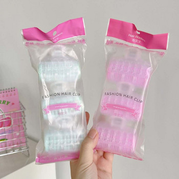 3 τεμ./συσκευασία Ρολά για τα μαλλιά Κτυπήματα για μπούκλες για μπούκλες πλαστικό αυτοκόλλητο εργαλείο κομμωτικής για μπούκλες για κορίτσια