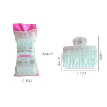 3 τεμ./συσκευασία Ρολά για τα μαλλιά Κτυπήματα για μπούκλες για μπούκλες πλαστικό αυτοκόλλητο εργαλείο κομμωτικής για μπούκλες για κορίτσια