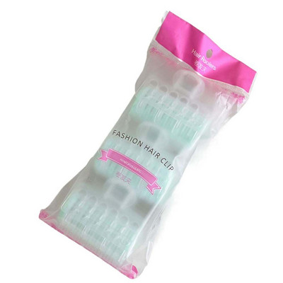 3gab/iepakojumā Matu ruļļi Bangs Roll Curler Matu ruļļi Plastmasa Pašlīmējošs matu lokošanas frizieru rīks Meitenes pūkainu sprādzienu rīks