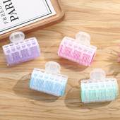 3gab/partija matu rullīši Bang Roll ruļļi Matu ruļļi Plastmasas pašlīmējošie matu loki frizieru rīks meitenes skaistuma veidošanas rīks