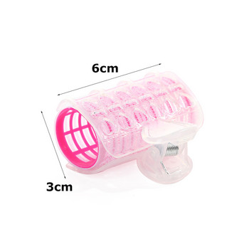 3 τεμάχια/Παρτίδα Ρολά μαλλιών Bang Roll Μπουκλά για μπούκλες Πλαστικό αυτοκόλλητο εργαλείο για μπούκλες μαλλιών Εργαλείο κομμωτικής ομορφιάς για κορίτσια