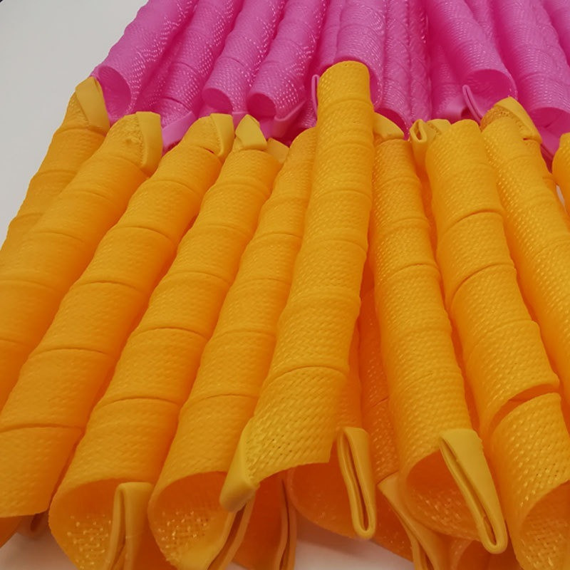 Matu rullīši (30/45/55/65 cm) Gliemežu forma bez viļņa spirālveida apaļas cirtas Matu ruļļi Mīksti matu ruļļi Maģiski matu ruļļi DIY