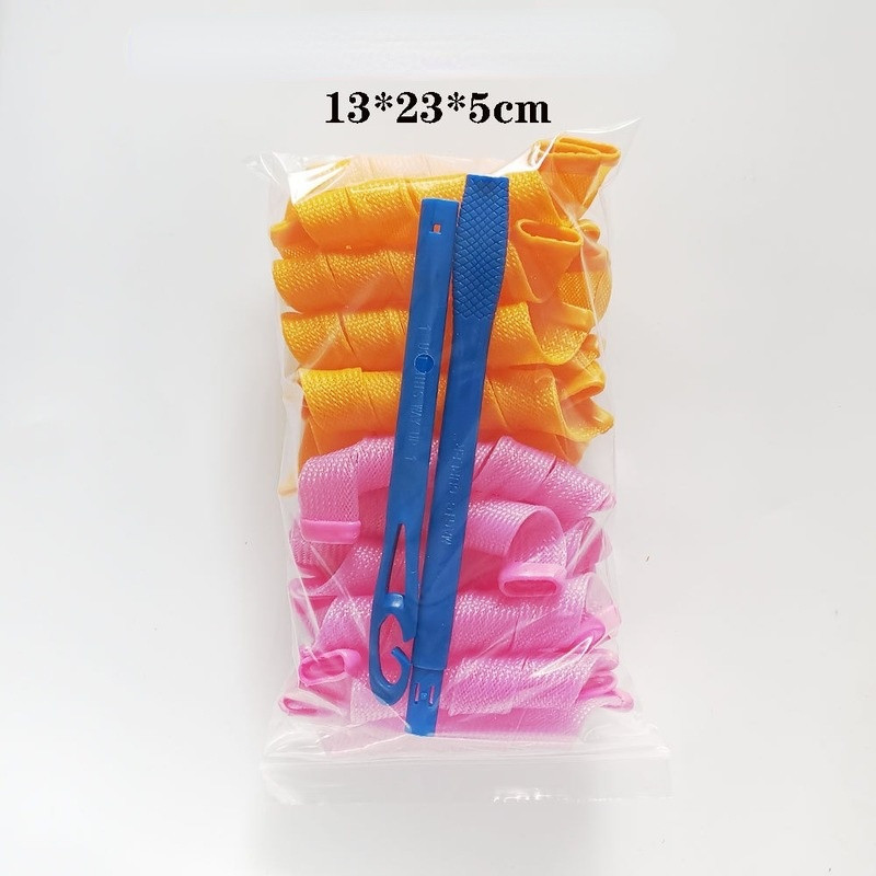 Matu rullīši (30/45/55/65 cm) Gliemežu forma bez viļņa spirālveida apaļas cirtas Matu ruļļi Mīksti matu ruļļi Maģiski matu ruļļi DIY