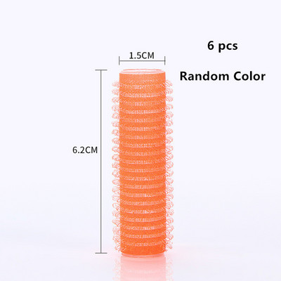 Matu ruļļi Self Grip Āķis Matu ruļļi Nekarsējami matu ruļļi Salons Frizieru ruļļi Jumbo izmēra lipīgi matu veidošanas rīki