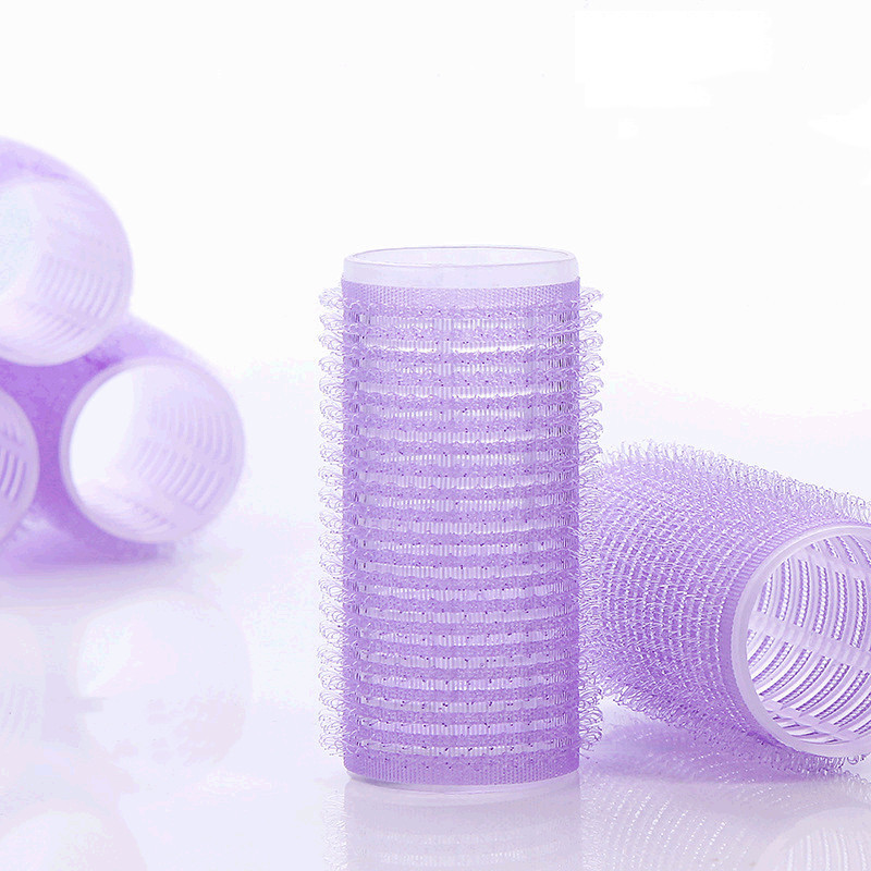 Matu ruļļi Self Grip Āķis Matu ruļļi Nekarsējami matu ruļļi Salons Frizieru ruļļi Jumbo izmēra lipīgi matu veidošanas rīki