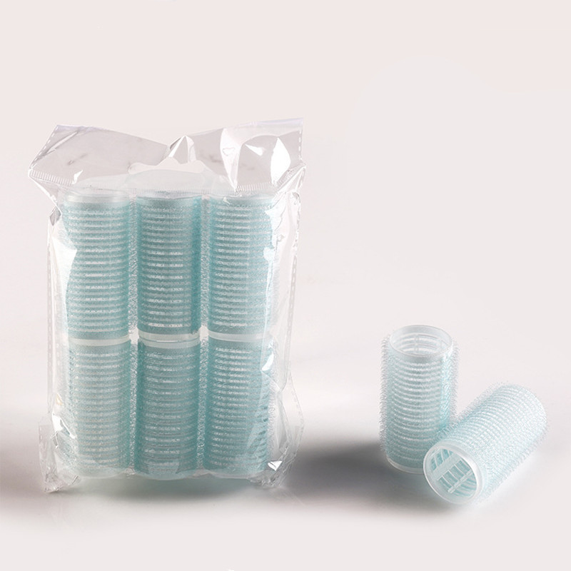 Matu ruļļi Self Grip Āķis Matu ruļļi Nekarsējami matu ruļļi Salons Frizieru ruļļi Jumbo izmēra lipīgi matu veidošanas rīki