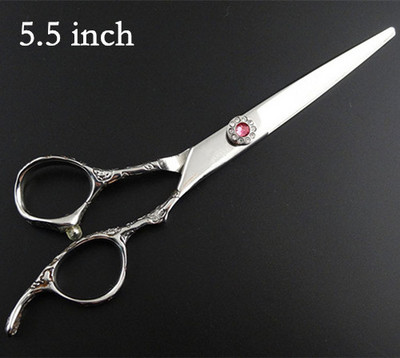 foarfece profesionale Japonia 440c 5.5 & 6 & 7 inch cu mâner de prune foarfece de subțiere pentru salon de tăiere foarfece de coafură