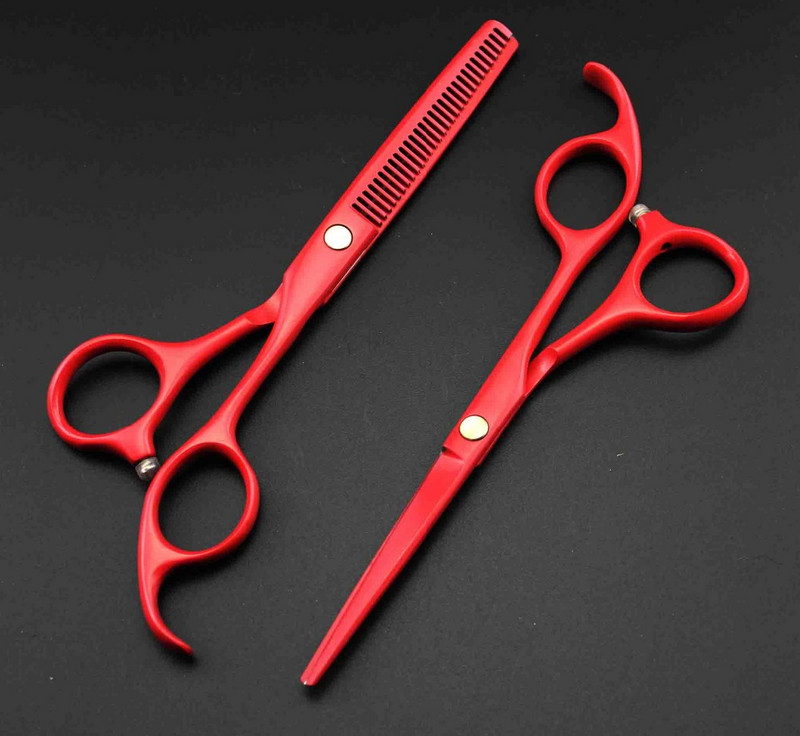 profesionalne japanske 440c 9cr13 bijela piano boja set škara za kosu 5,5 inča škare za stanjivanje brijačke frizerske škare