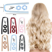 Lazy Heatless Štap za kovrče Traka za glavu Svileni baršunasti valjci za kosu Wave Formers Mokri valoviti snopovi Kovrče bez topline Alati za oblikovanje kose Curl