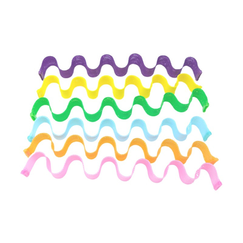 18 vnt. nešildomų plaukų suktukų suktukų spiralės ir bangos formavimo rinkinys, be karštų suktukų, skirtų merginoms, garbanojimo strypo galvos juosta