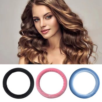 Heatless Curling Rod Headband No Heat Hair Curlers Round Hair Rollers Sleeping Soft Curl Bar Wave Formers DIY Hair Styling Tools