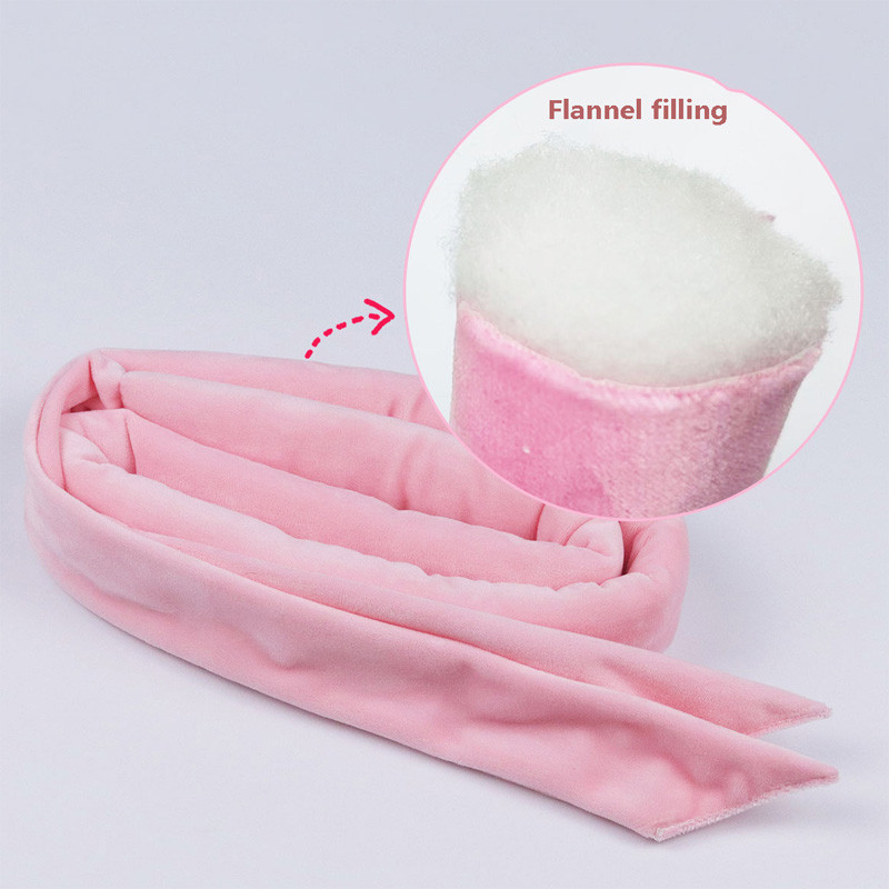 Matu lokotājs bez siltuma Īsi gari mati Mīksti matu ruļļi Bow Heatless cirtas Galvas saite uz nakti cirtainiem matiem Produkti boucleur cheveux