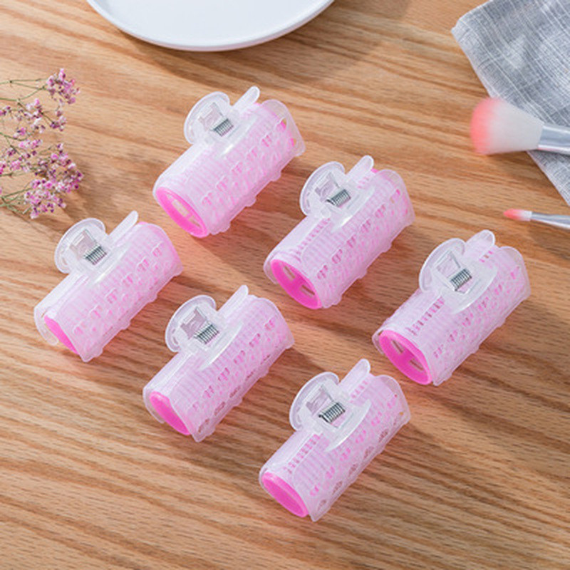 3gab/partija matu rullīši Bang Roll ruļļi Matu ruļļi Plastmasas pašlīmējošie matu loki frizieru rīks meitenes skaistuma veidošanas rīks