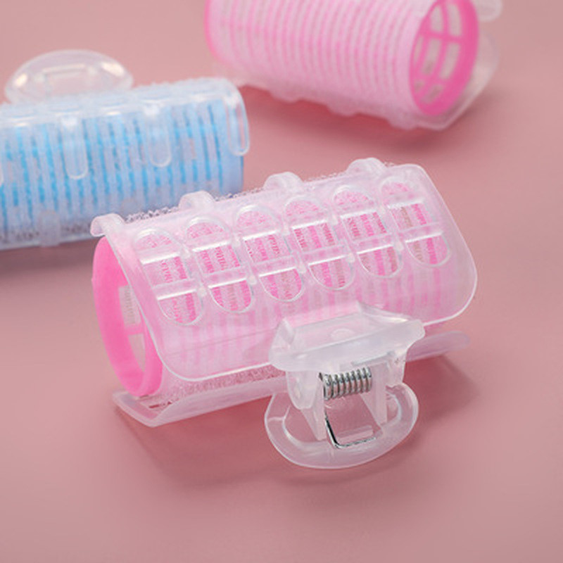 3gab/partija matu rullīši Bang Roll ruļļi Matu ruļļi Plastmasas pašlīmējošie matu loki frizieru rīks meitenes skaistuma veidošanas rīks