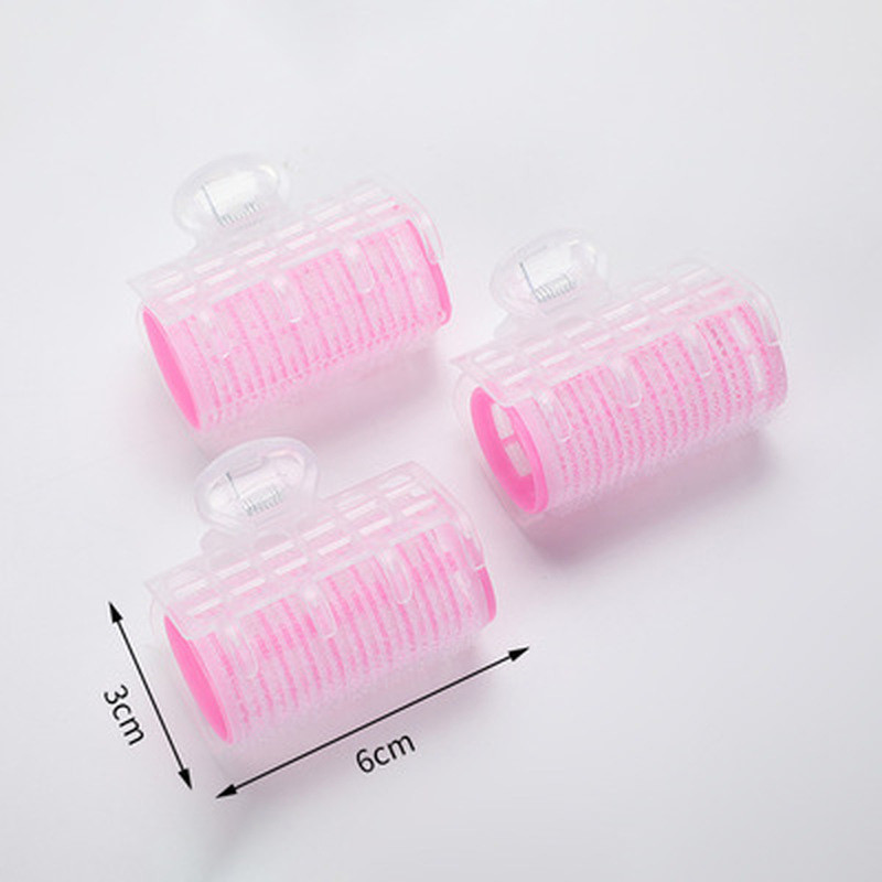 3gab/partija matu rullīši Bang Roll ruļļi Matu ruļļi Plastmasas pašlīmējošie matu loki frizieru rīks meitenes skaistuma veidošanas rīks