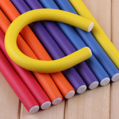 10 buc. Tijă de ondulare fără căldură Magic Soft DIY Bigudiuri de păr Leneș dormit ondulator de păr Roller Wave Formers Instrumente de styling