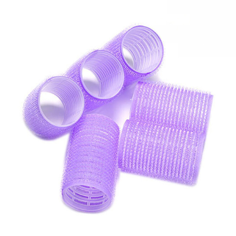 12 kom/set Iznimno veliki samoljepljivi valjci za kosu Super Big Waves Air Bang Sleep Curling Uvijači Fluffy Curly Štap Hair Maker 1671