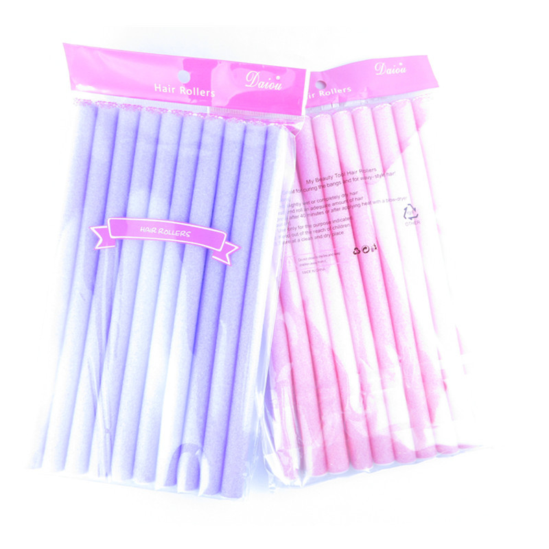 10 gab. Mīksta sūkļa matu ruļļu veidotāji Twist Curls Tool DIY veidošanas matu ruļļi 3#