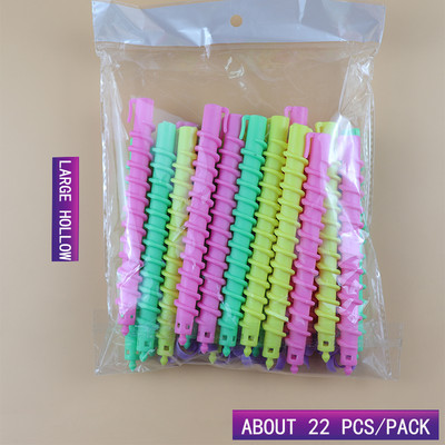 Ειδικά Εργαλεία για Ομορφιά Γενικά Σπιράλ Περμ Στικ Σπιράλ Μαλλί Ρολό Κρύο Μαλλί περμανάντ Στικ Επαγγελματικό Κουρείο