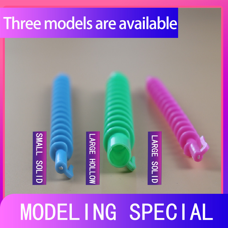 Ειδικά Εργαλεία για Ομορφιά Γενικά Σπιράλ Περμ Στικ Σπιράλ Μαλλί Ρολό Κρύο Μαλλί περμανάντ Στικ Επαγγελματικό Κουρείο