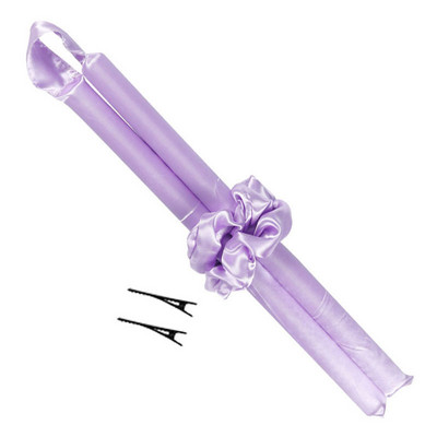 Nekarsējama kērlinga stieņa galvas saite bez karstuma matu ruļļi Lentes matu rullīši gulēšanai mīksts čokurošanās stienis, viļņu veidotājs DIY matu veidošanas rīks