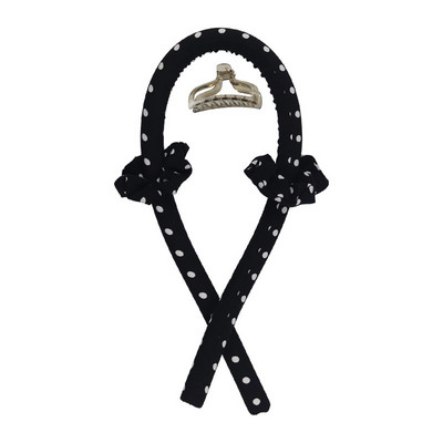 Nekarsējama kērlinga stieņa galvas saite bez karstuma matu ruļļi Lentes matu rullīši gulēšanai mīksts čokurošanās stienis, viļņu veidotājs DIY matu veidošanas rīks