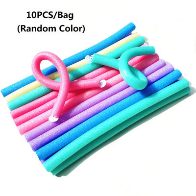 10KOM Uvijač za kosu Bez topline, spužvasti uvijač za kosu bez zagrijavanja Mekani savitljivi uvijači za kosu Rizadores De Cabello uvijači za kosu Alati za oblikovanje kose