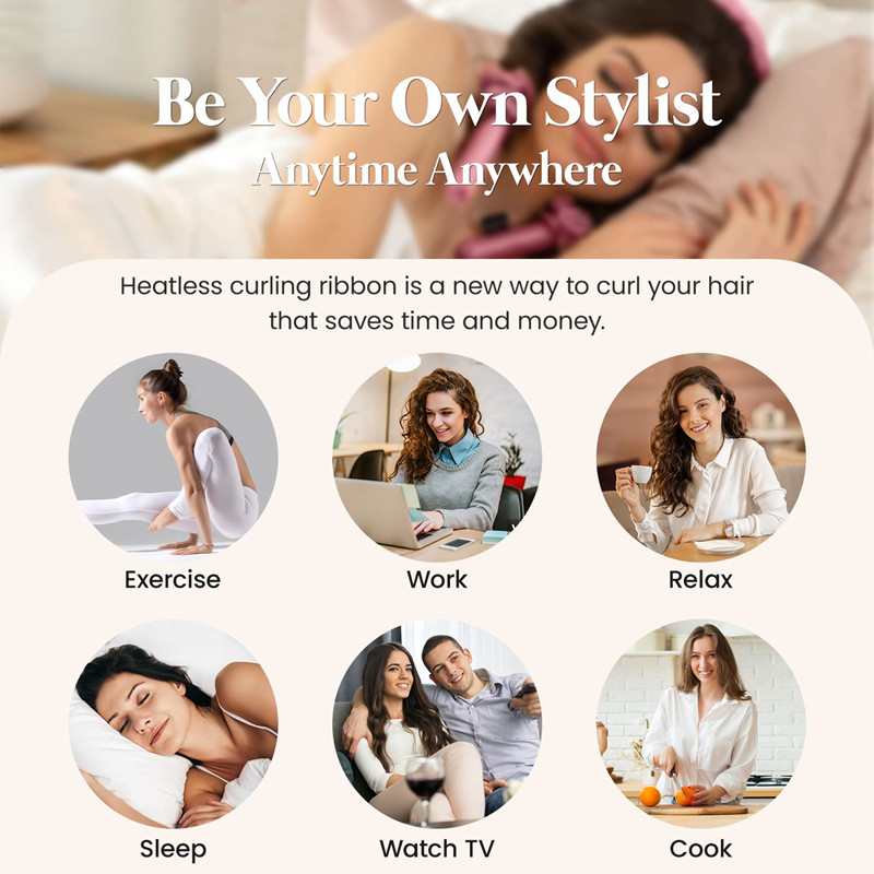 10KOM Uvijač za kosu Bez topline, spužvasti uvijač za kosu bez zagrijavanja Mekani savitljivi uvijači za kosu Rizadores De Cabello uvijači za kosu Alati za oblikovanje kose