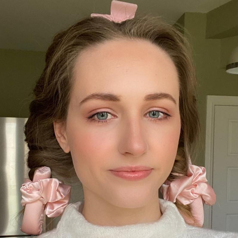 Panglică de mătase Ondulator de păr Leneș de dormit Burete spumă fără căldură Tijă de ondulare Bentiță Big Wave Set de fier de curling Instrumente de styling pentru fete