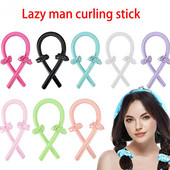 Proizvodi za kosu Heatless štap za kovrče Traka za glavu Bez topline Slik Curls Ribbon Uvijači za kosu Meka traka za spavanje Lazy Hair Accessoire