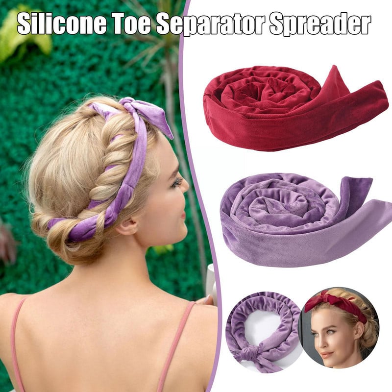 Bez topline Uvijači za kosu bez topline Styling Lazy Rollers Hair Soft Hair Bar Formers Wave Sleeping Curl Tools P7Y1