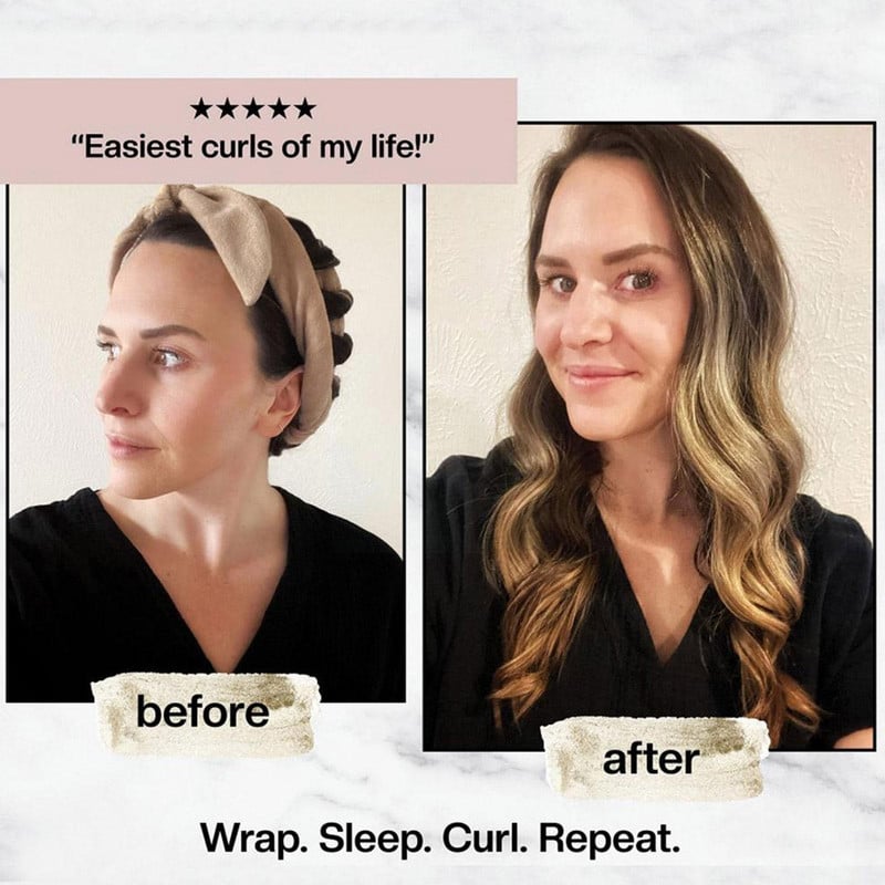 Bez topline Uvijači za kosu bez topline Styling Lazy Rollers Hair Soft Hair Bar Formers Wave Sleeping Curl Tools P7Y1