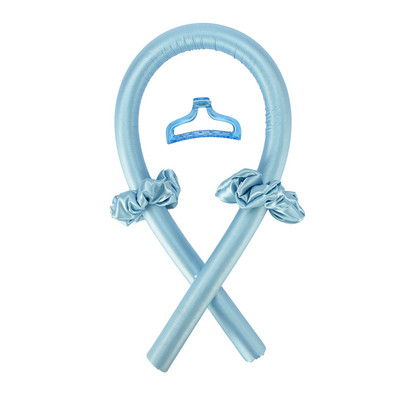 Nekarsējama kērlinga stieņa galvas saite No Heat Magic matu ruļļi Rollers Band Lazy Curler Zīda kērlinga lente DIY matu veidošanas rīki